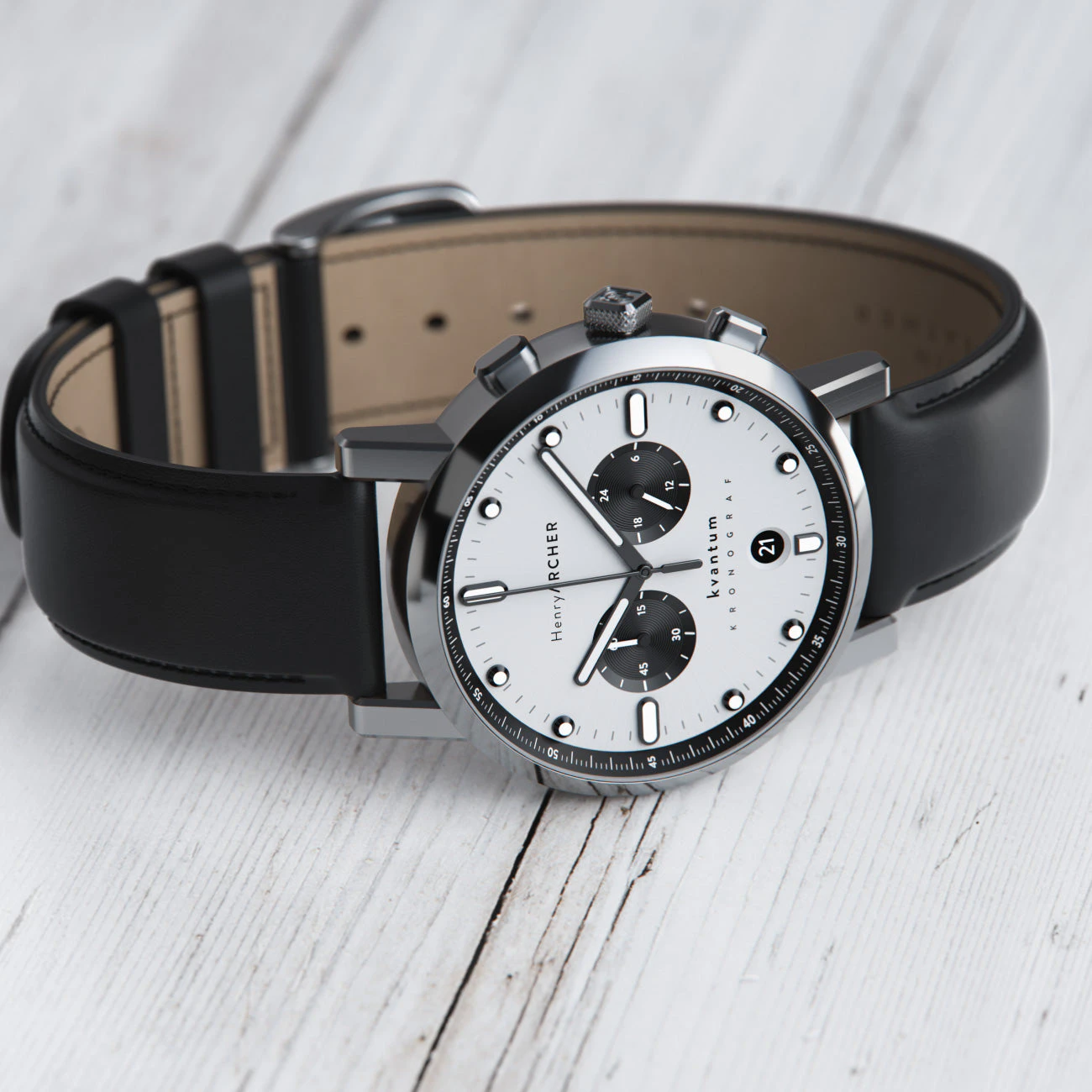 Henry Archer Windsor Tan 41mm