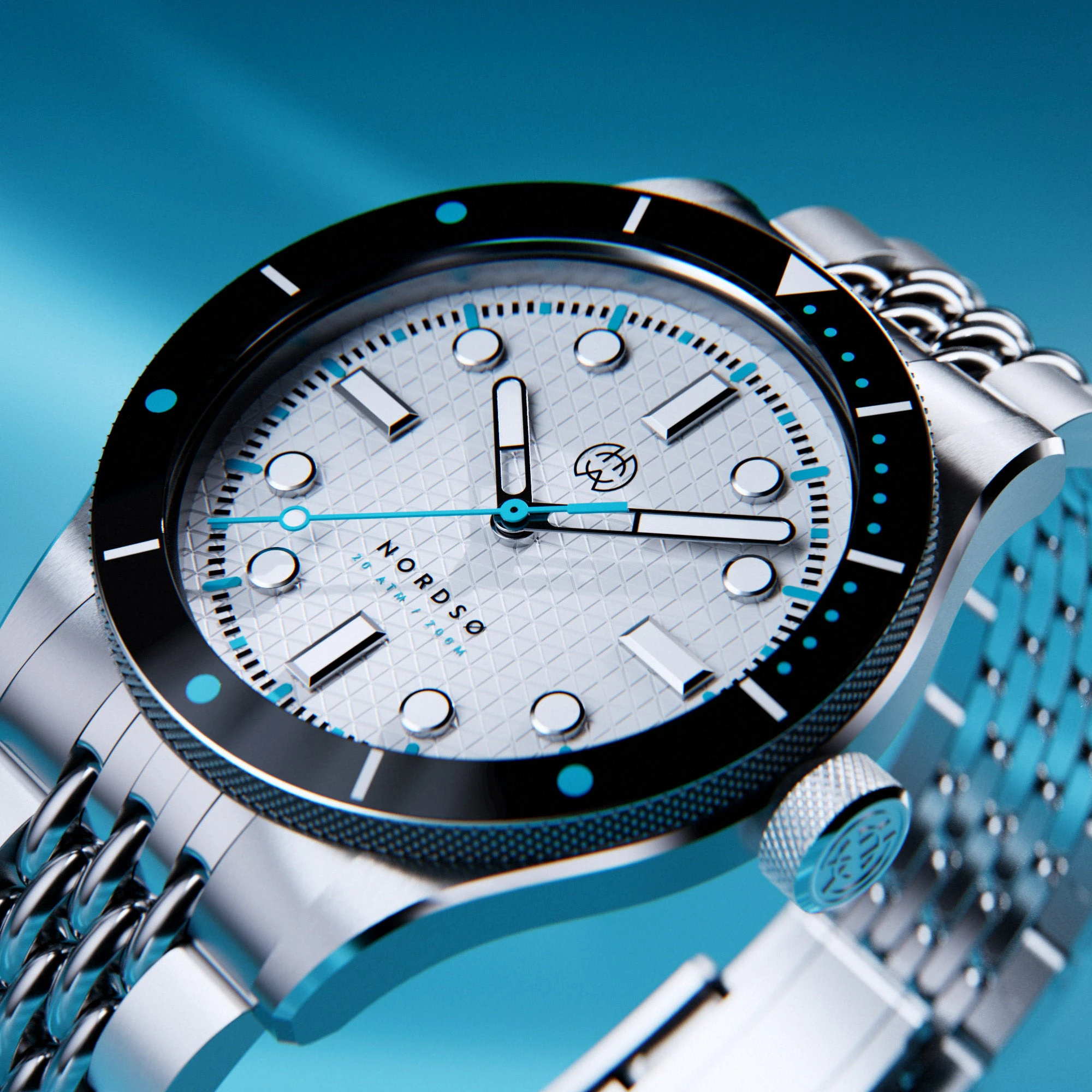 Henry Archer Polar White 40mm