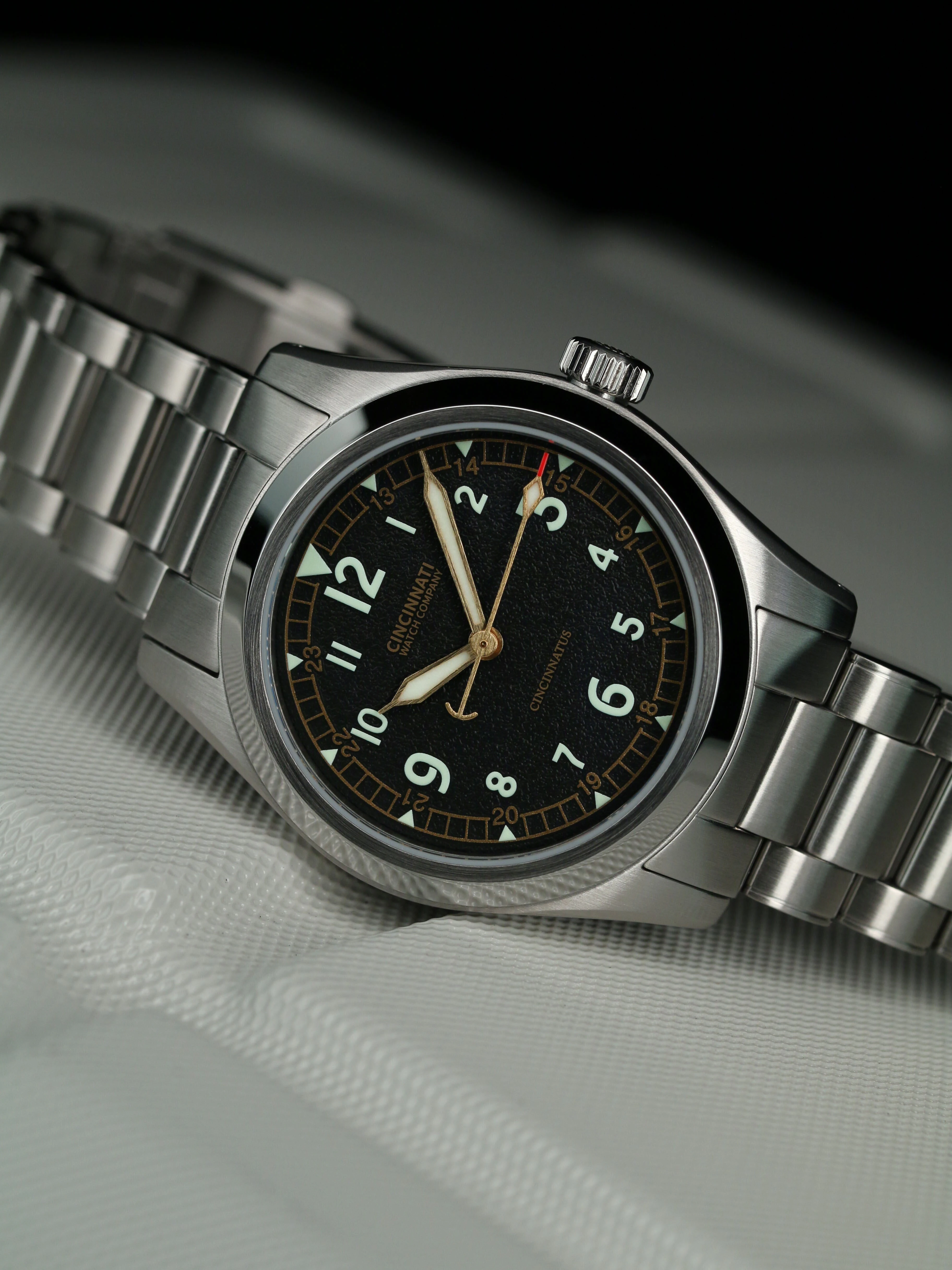 Cincinnati Watch Company The Cincinnatus Field Black Automatic