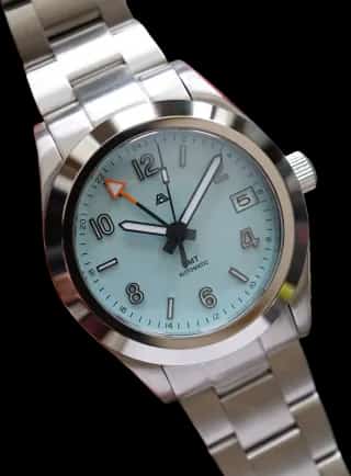 Alexander James Watches A4 Prelude 37 GMT (Fixed Bezel)