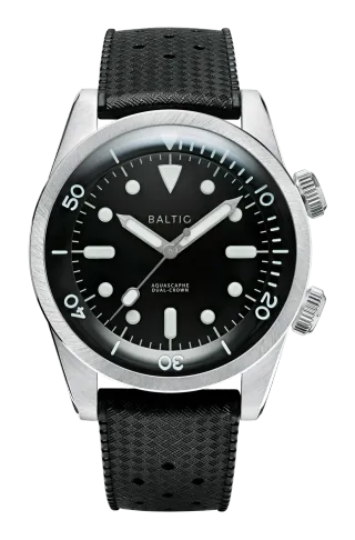 Baltic Aquascaphe Dual-Crown - Black PVD