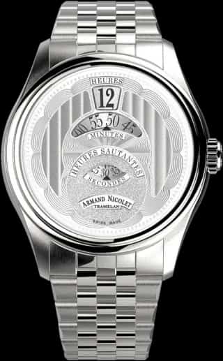 Armand Nicolet M02 HS Heures Sautantes A746A