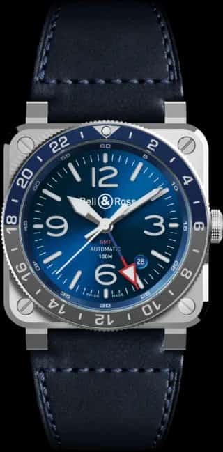 Bell & Ross BR-03 GMT Blue