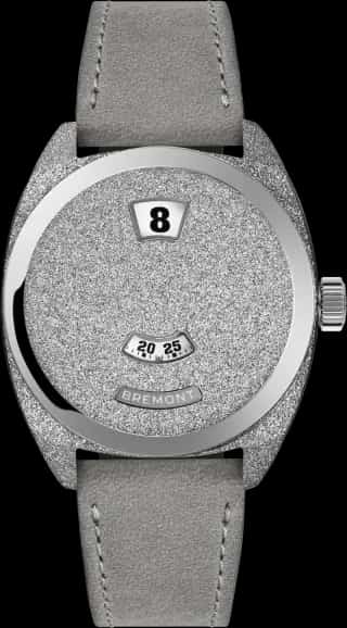 Bremont Terra Nova 35mm Jumping Hour Frosted Leather Strap