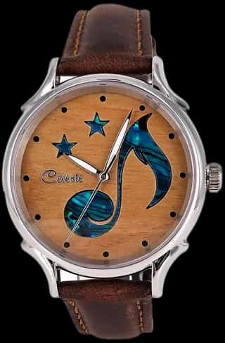 Celeste Watch Company Music Note
