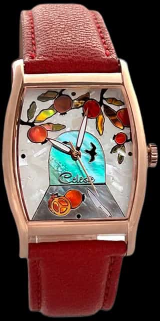 Celeste Watch Company Pomegranate