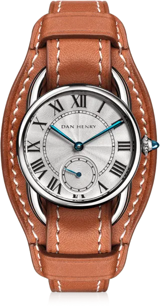Dan Henry Silver / Tan Strap