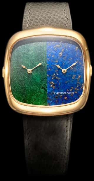 Dennison Bloodstone & Lapis In Gold