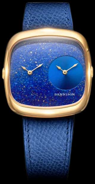 Dennison Lapis & Blue Sunray In Gold