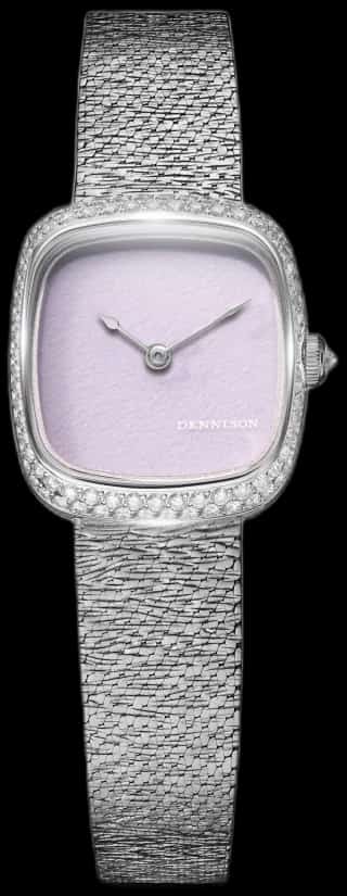 Dennison Mini Pink Malaysian Jade Diamonds
