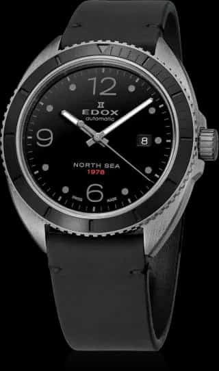 Edox North Sea 1978 Date Automatic