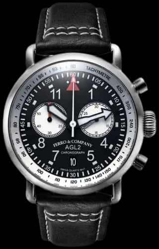 Ferro & Company AGL 2 Chronograph Black / White