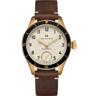 Hamilton Khaki Aviation Pilot Pioneer Mechanical Bronze