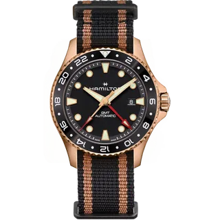 Hamilton Khaki Navy Scuba Automatic GMT 43mm Bronze
