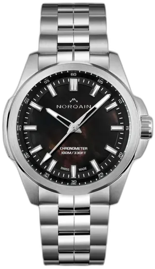 Norqain Independence JP Black Mother Of Pearl 42mm