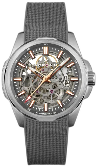 Norqain Independence Skeleton 42mm Grey Gold