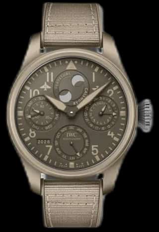 IWC Schaffhausen Iw503004 Big Pilots Watch Perpetual Calendar Top Gun Edition Mojave Desert
