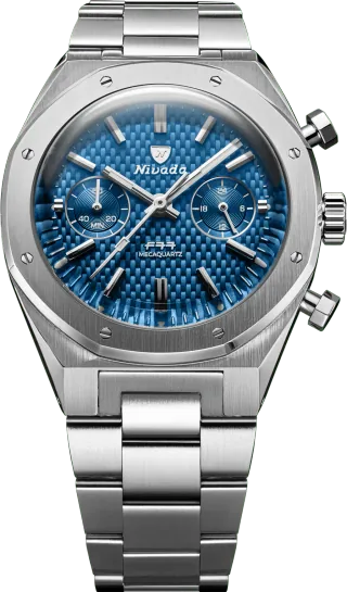 Nivada Grenchen F77 Chrono Mecaquartz