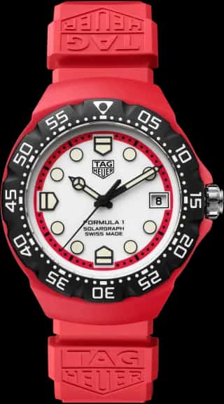 TAG Heuer Formula 1 Solargraph TH-Polylight Red