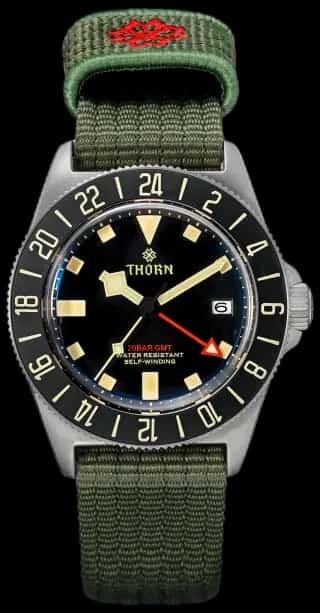 Thorn 42mm NH34 GMT Automatic Dive Watch T020