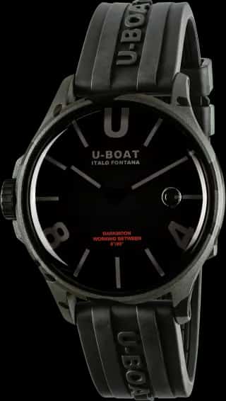 U-Boat DARKMOON 40 MM BK GREY CURVED CAMOUFLAGE