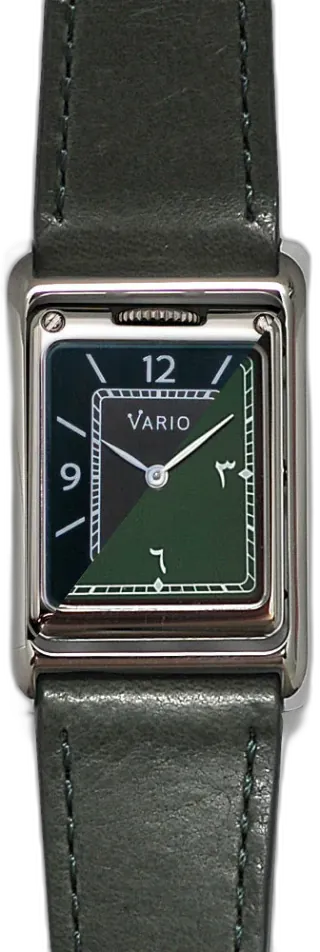 Vario Eastern Arabic Gunmetal-Green Enamel