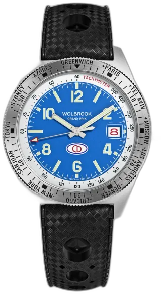 Wolbrook Camel Rally Leather Strap 40mm