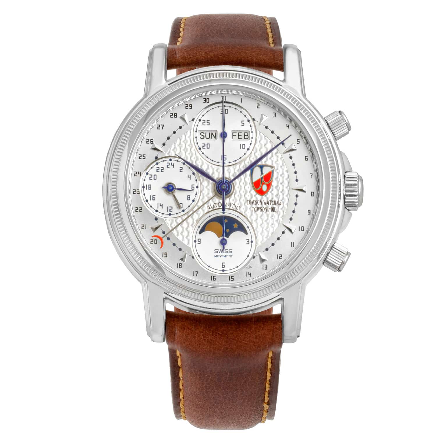 Towson Watch Co Cockpit Moon
