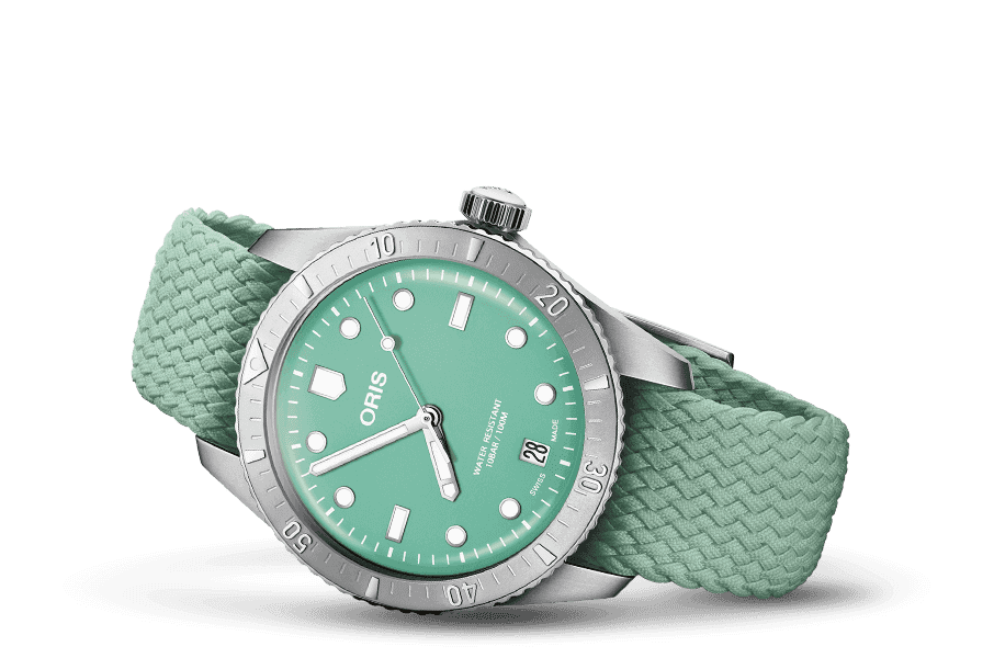 Oris Divers Sixty‑Five Cotton Candy
