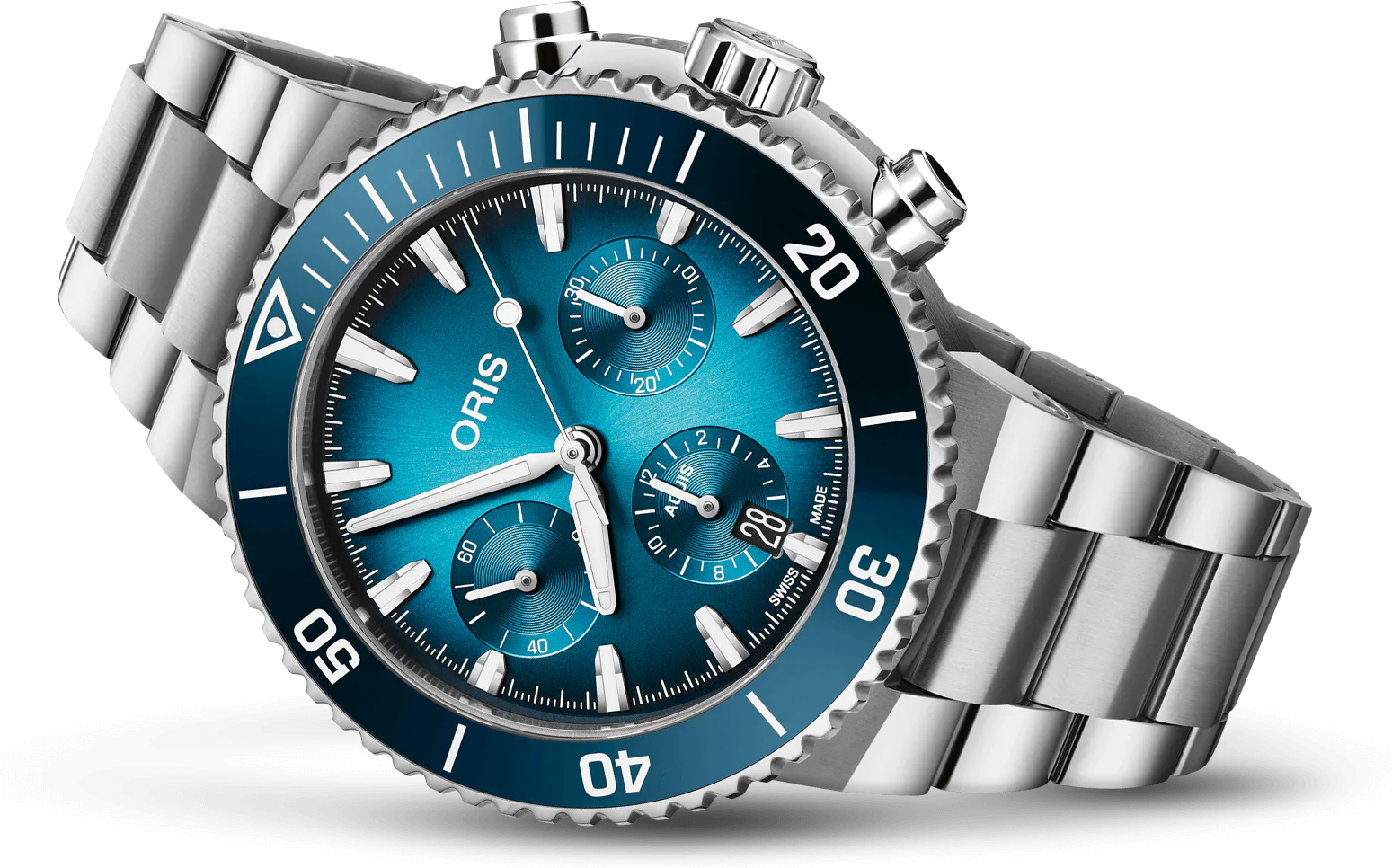 Oris Aquis Chronograph — alternative to Christopher Ward Twelve X Black Shadow