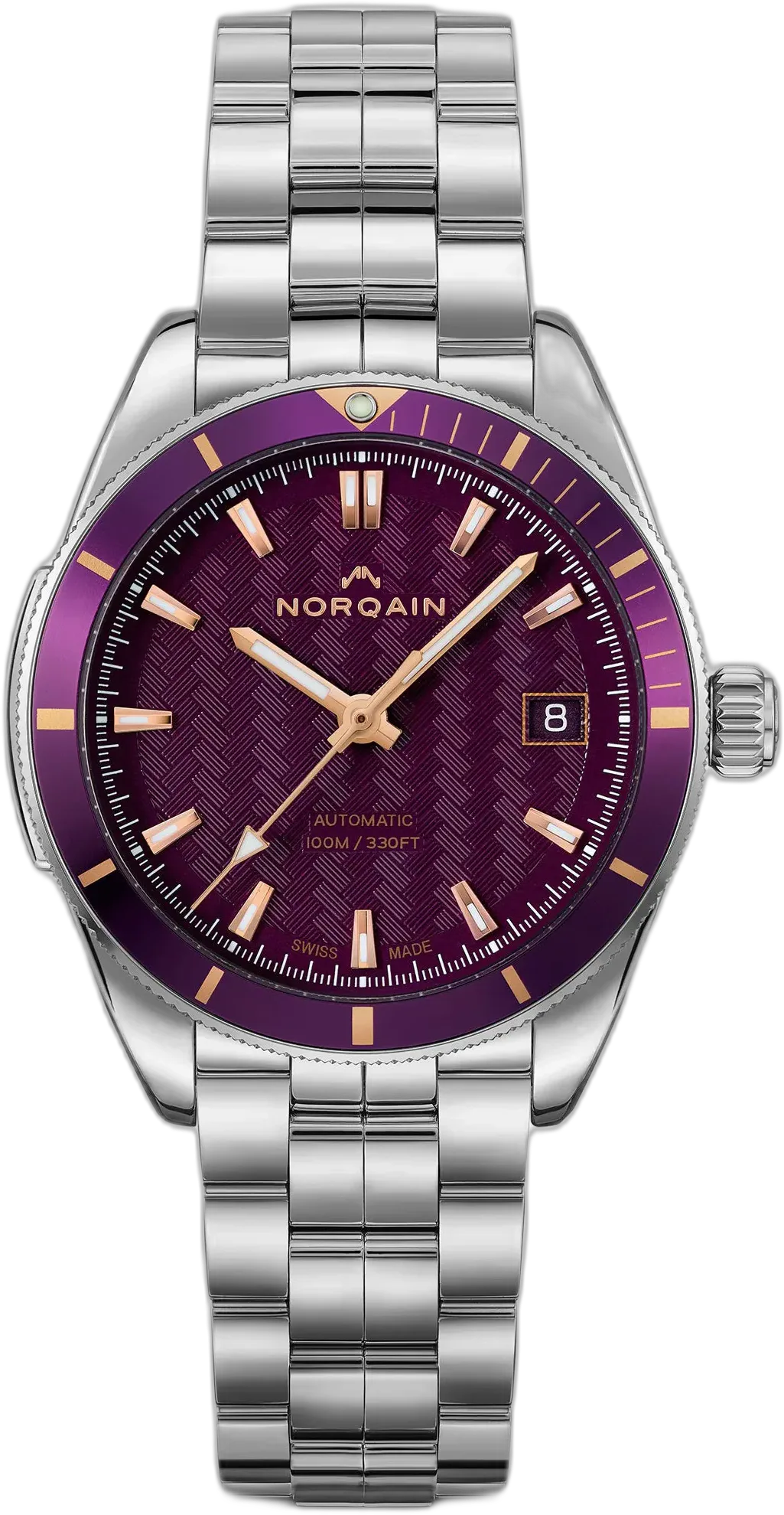 Norqain Adventure Sport 37mm Purple — alternative to anOrdain Model 2