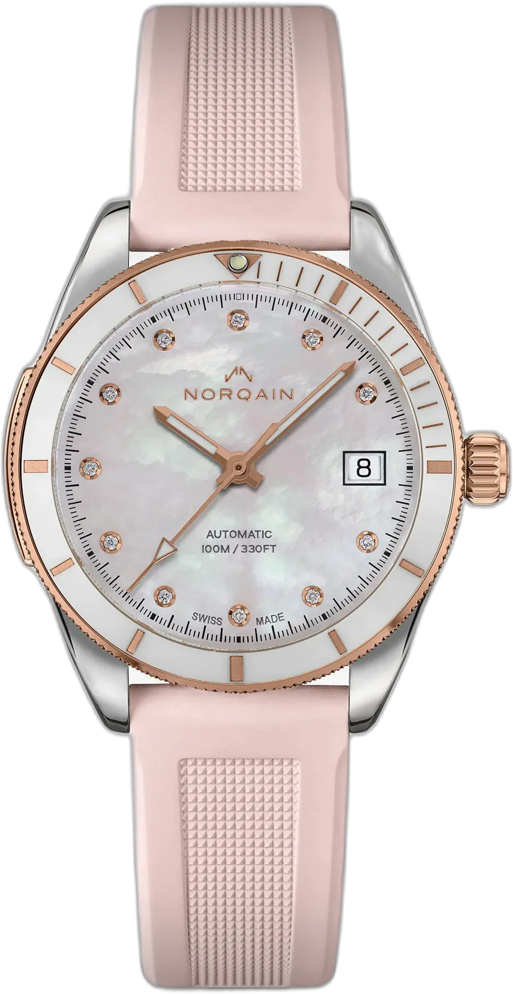 Norqain Adventure Sport 37mm S-G MOP — alternative to Lorca MODEL No.2 CHRONOGRAPH