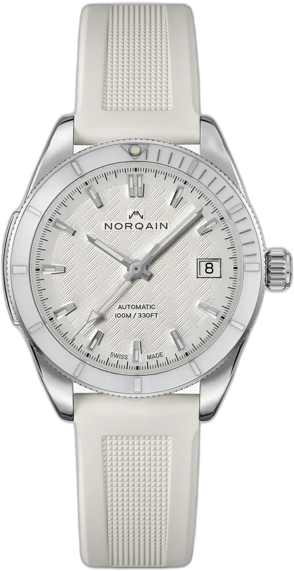 Norqain Adventure Sport 37mm White — alternative to Christopher Ward Twelve X Black Shadow
