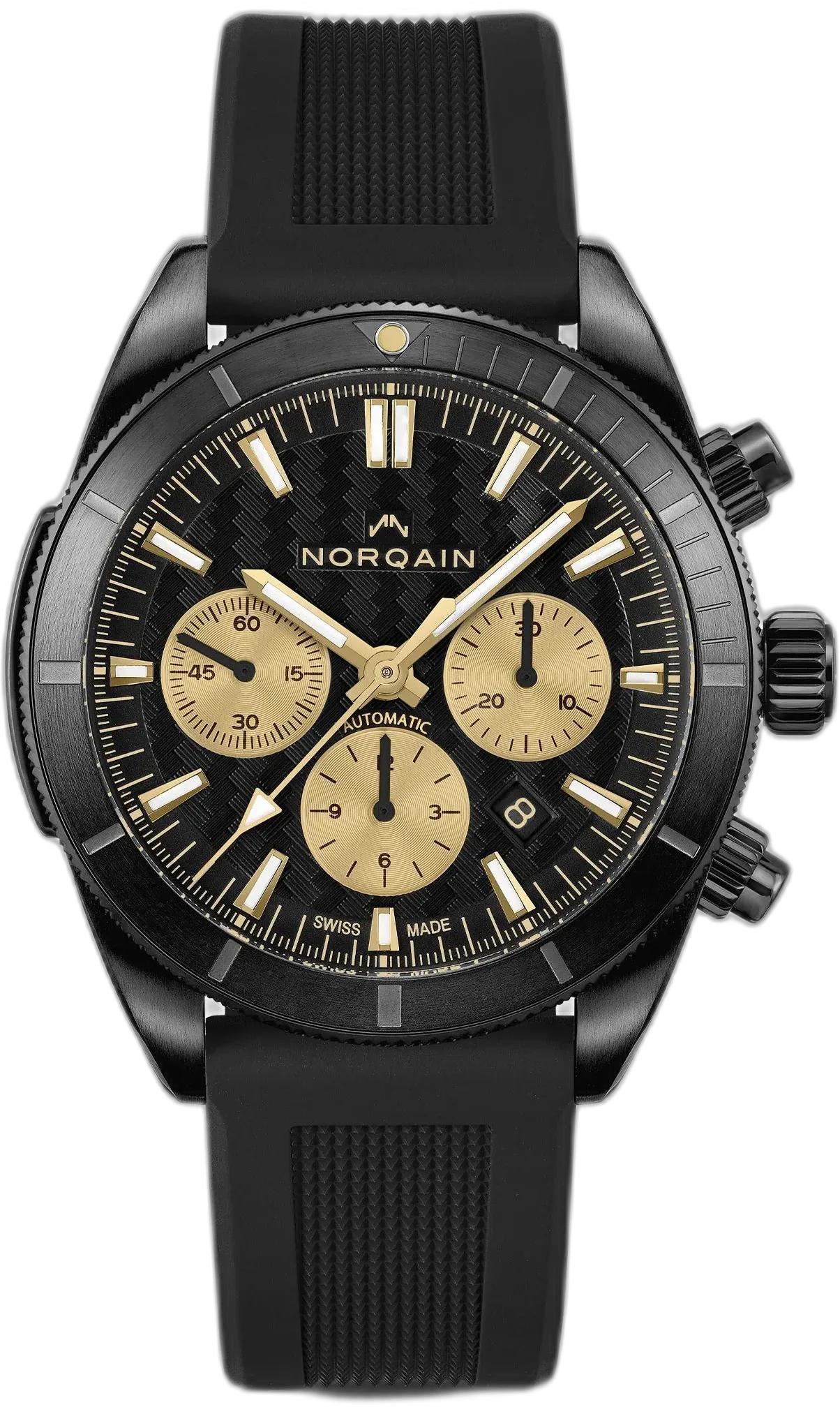 Norqain Adventure Sport Chrono 44mm Golden Hour Limited Edition — alternative to Christopher Ward Twelve X Black Shadow