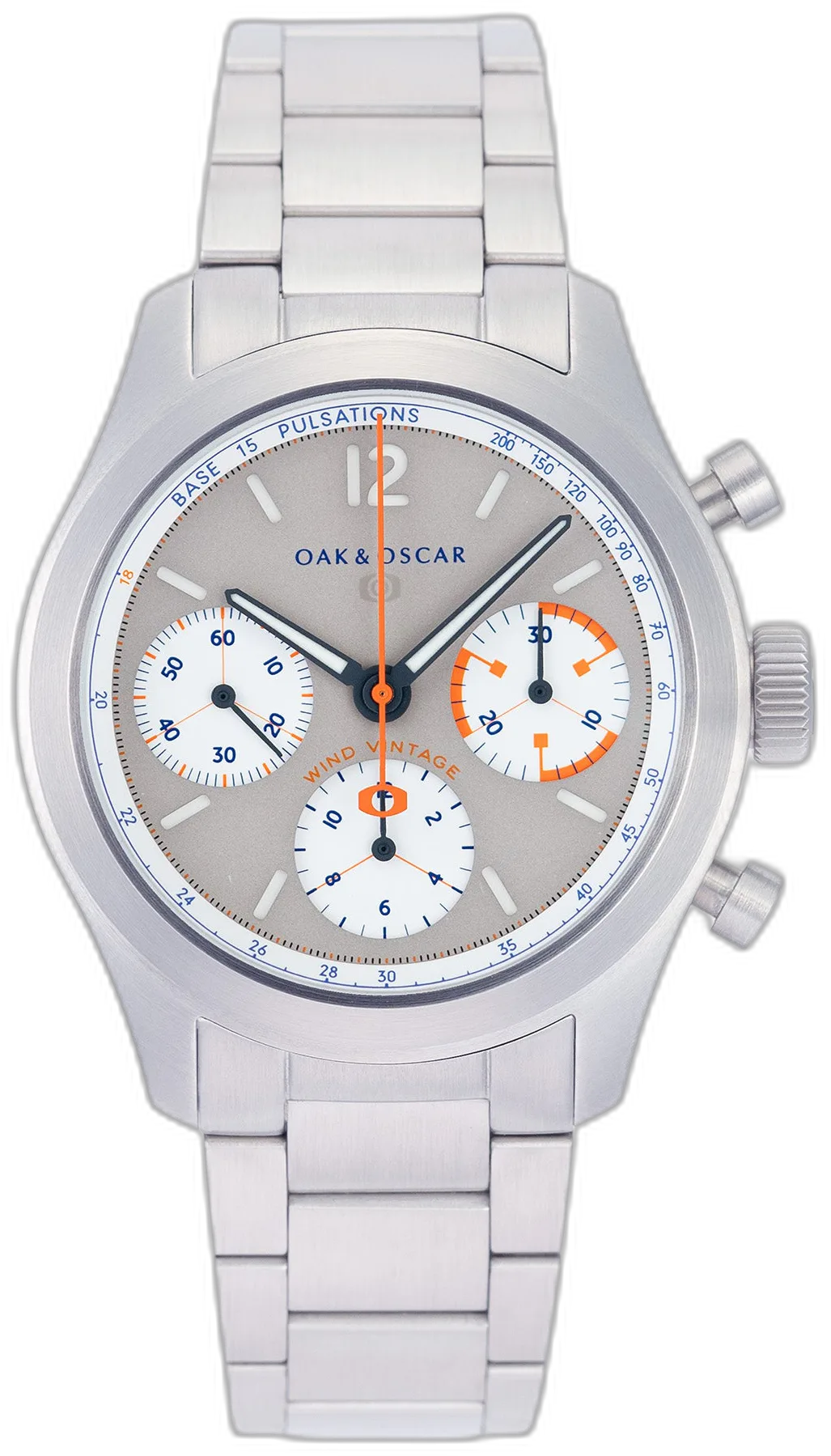 Oak & Oscar The Atwood Wind Vintage Edition — alternative to NOMOS Glashütte Lambda 39
