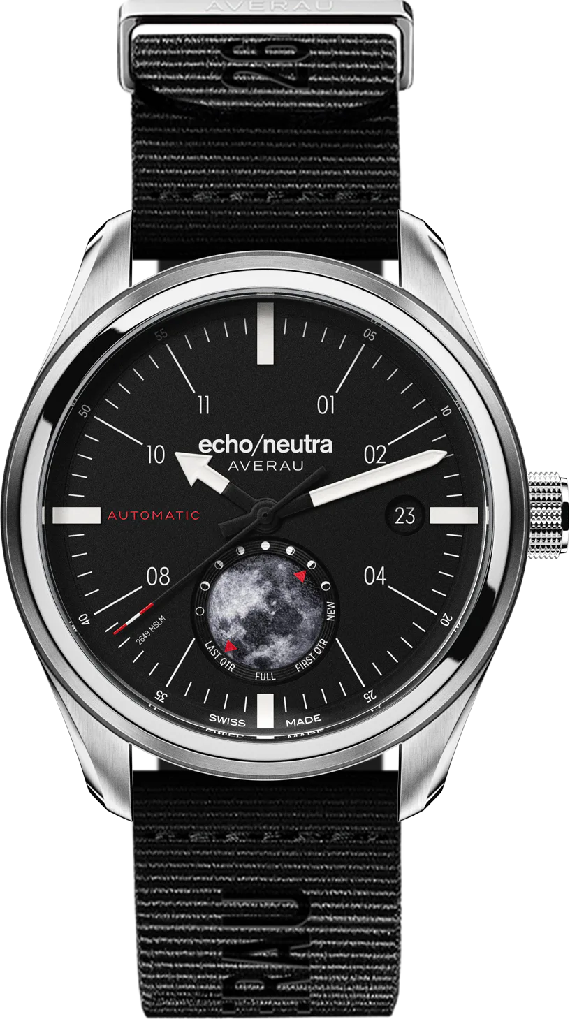 Echo/Neutra Averau 39 Moon Phase — alternative to Christopher Ward Twelve X Black Shadow