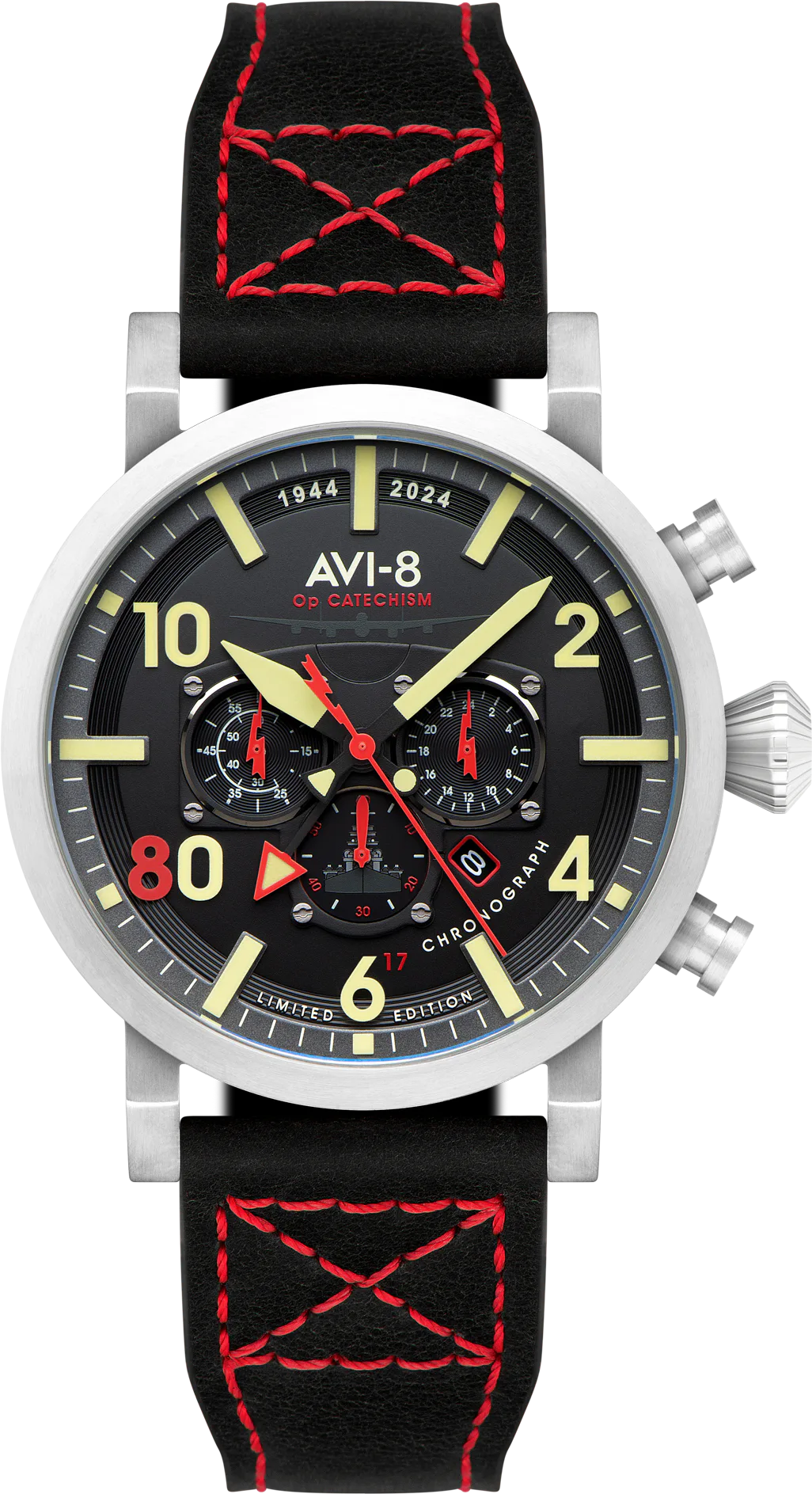 AVI-8 Bomber Black — alternative to Dryden PVD Vintage