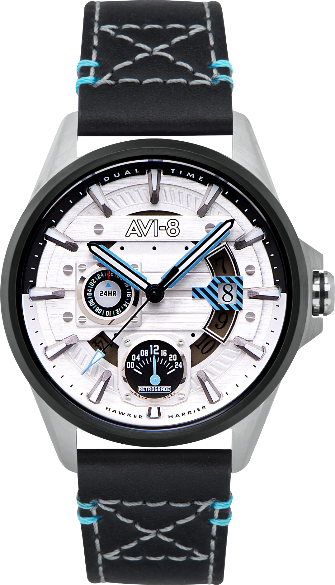 AVI-8 STRATOSPHERE — alternative to Hamilton Khaki Aviation X-Wind GMT Chrono Quartz