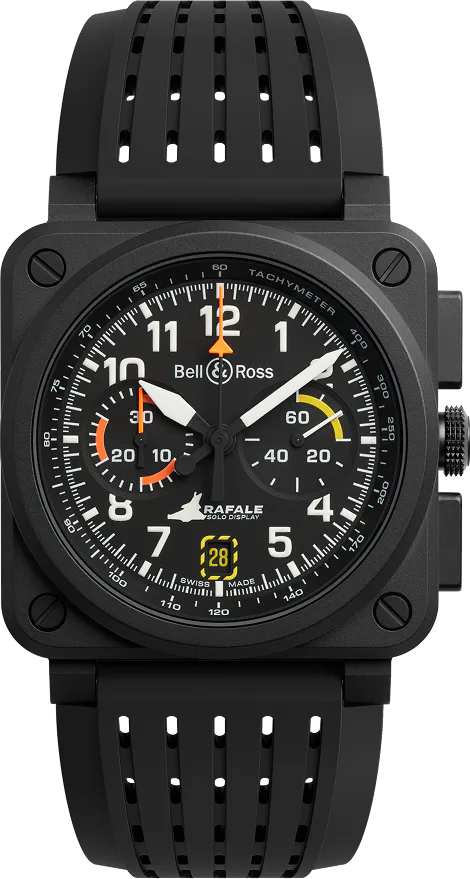 Bell & Ross BR-03 Chrono Rafale Solo Display — alternative to Echo/Neutra Averau Ceramic Chrono