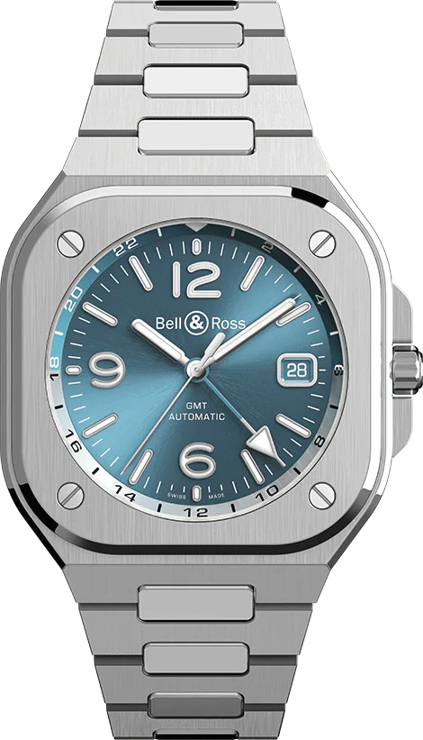 Bell & Ross BR-05 GMT Sky Blue — alternative to Christopher Ward The Twelve