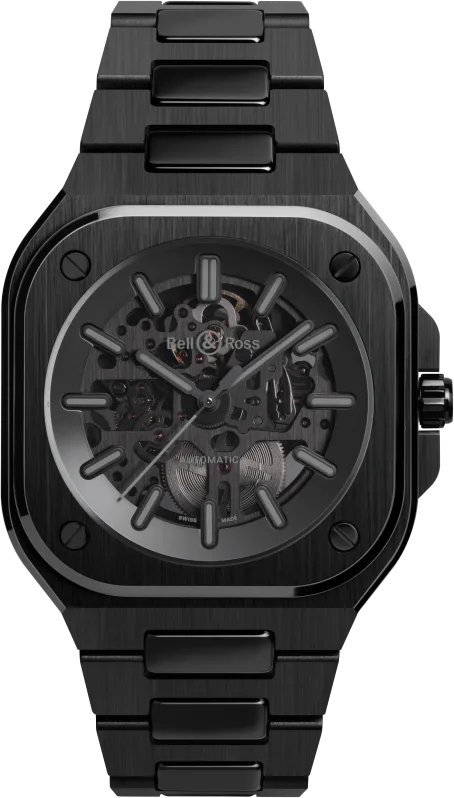 Bell & Ross BR-05 Skeleton Phantom Ceramic — alternative to anOrdain Model 2