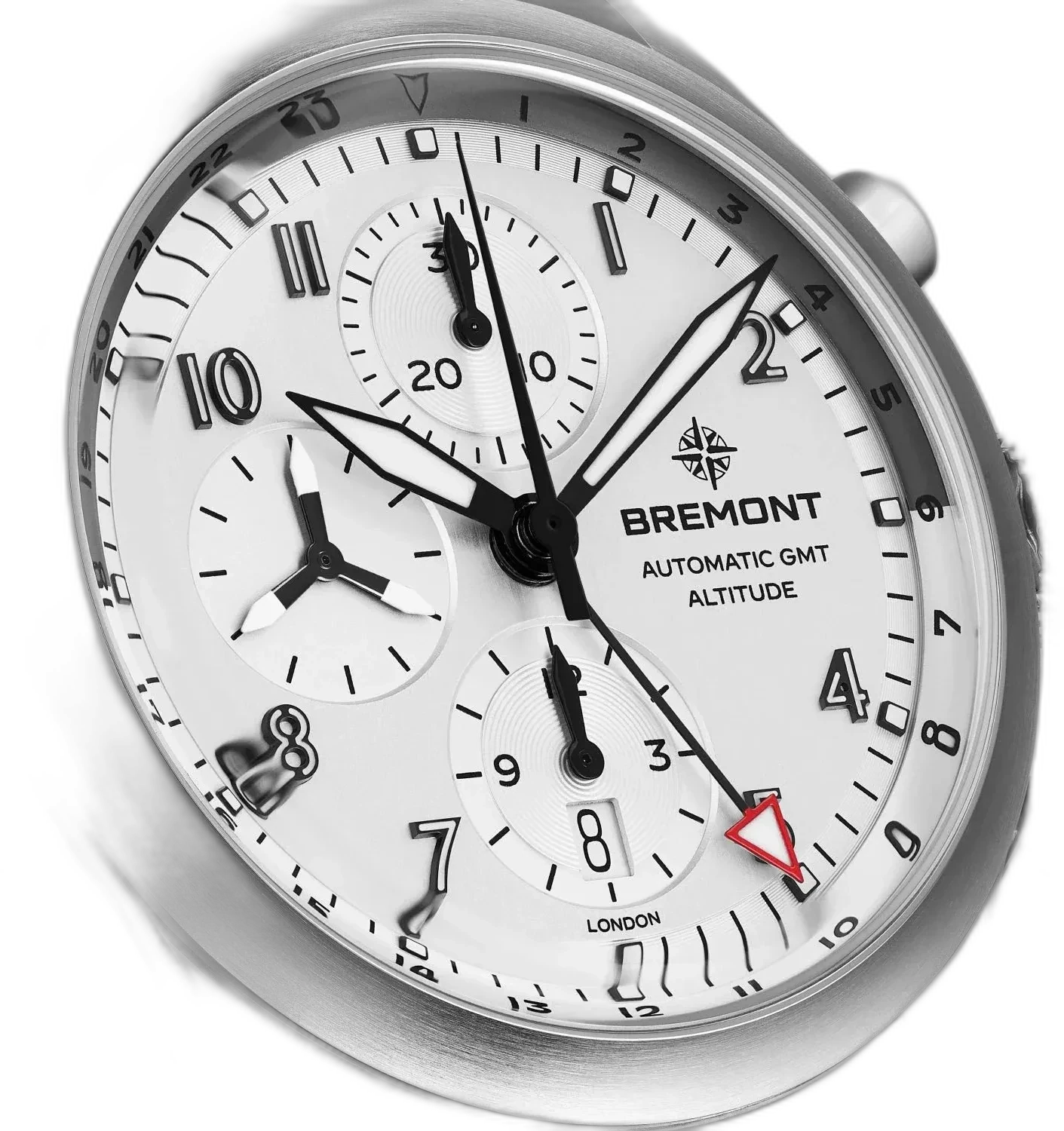 Bremont GMT Silver 42mm — alternative to Bremont Black 43mm