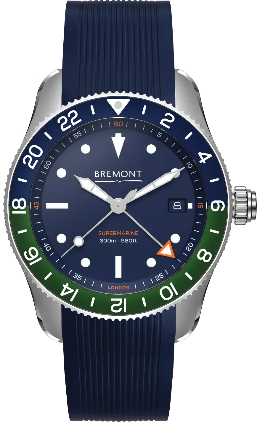 Bremont Blue / Green 40mm — alternative to Baltic Aquascaphe Titanium