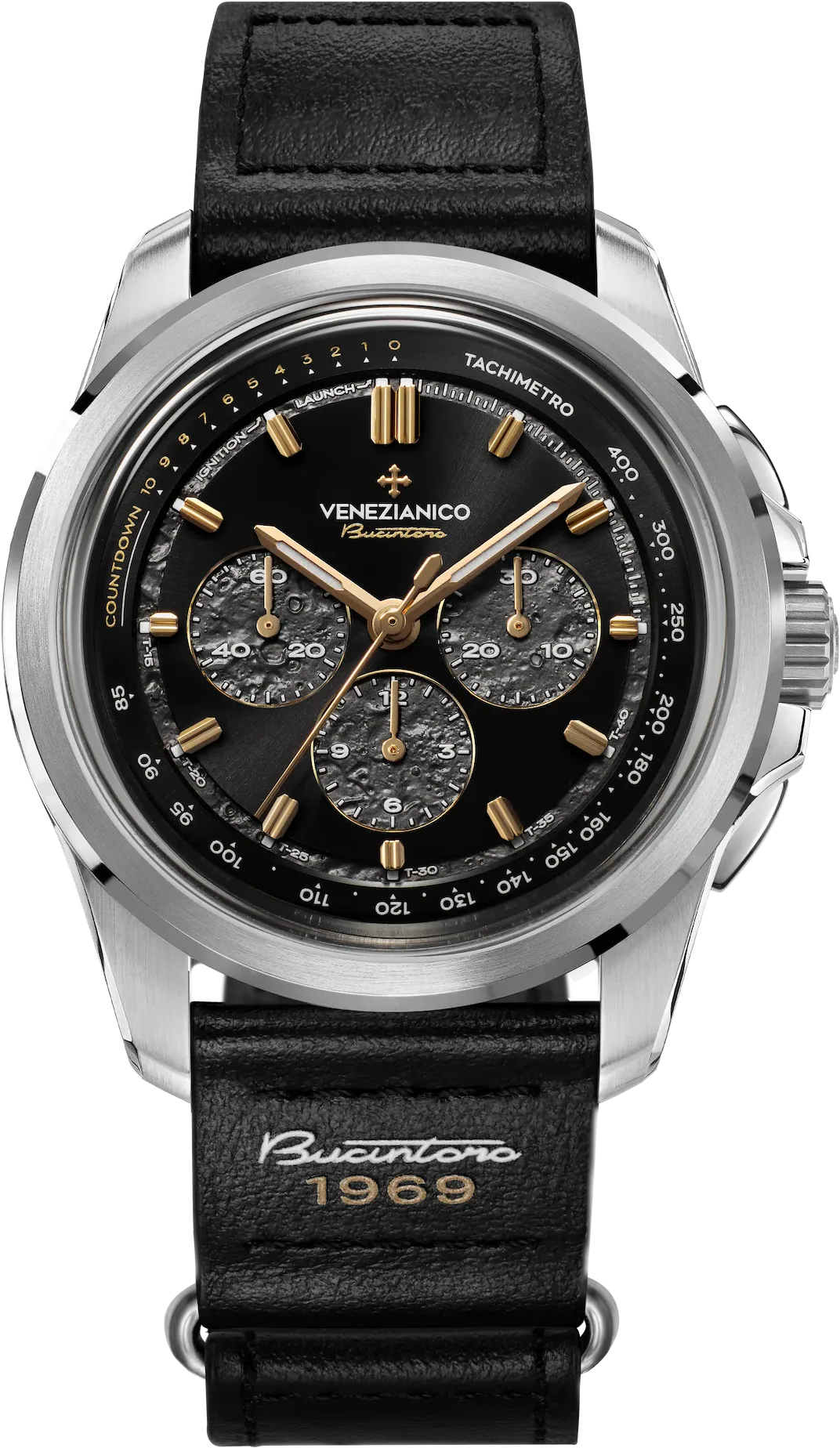 Venezianico Bucintoro 1969 - Limited Edition — alternative to Hemel Midnight Black 43mm