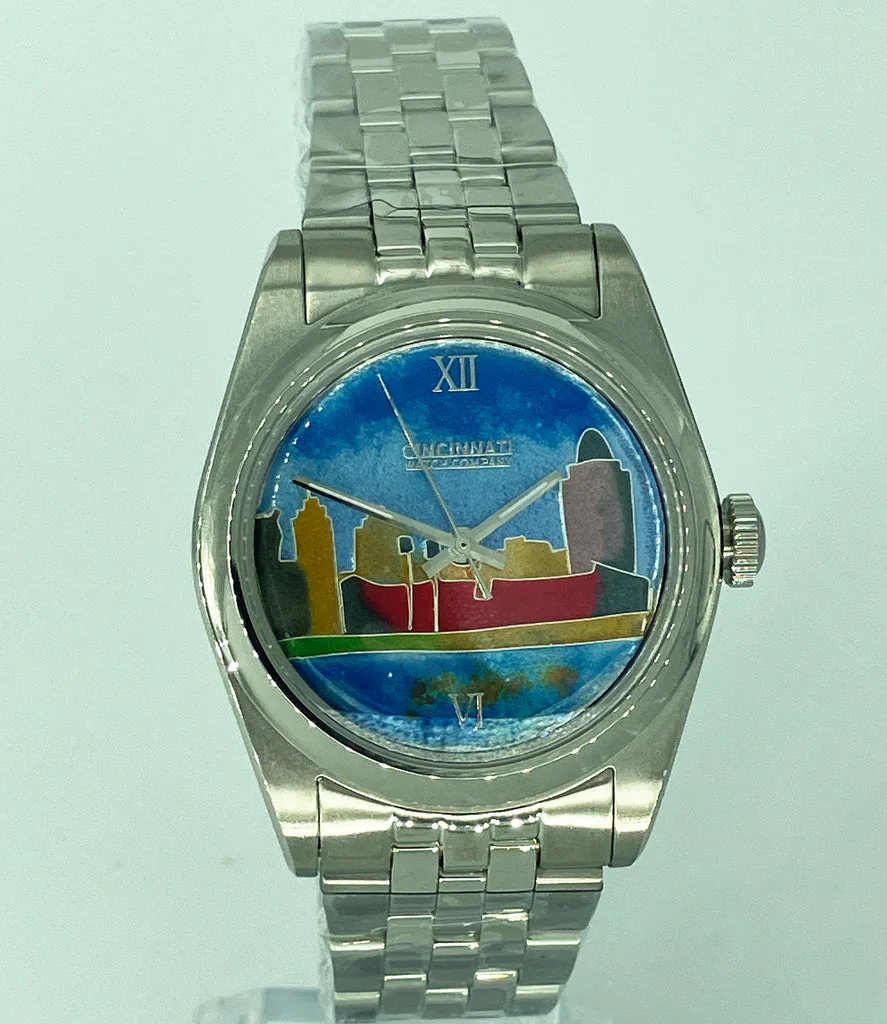 Cincinnati Watch Company Cincinnati's Riverfront #1 — alternative to Cincinnati Watch Company Stripes