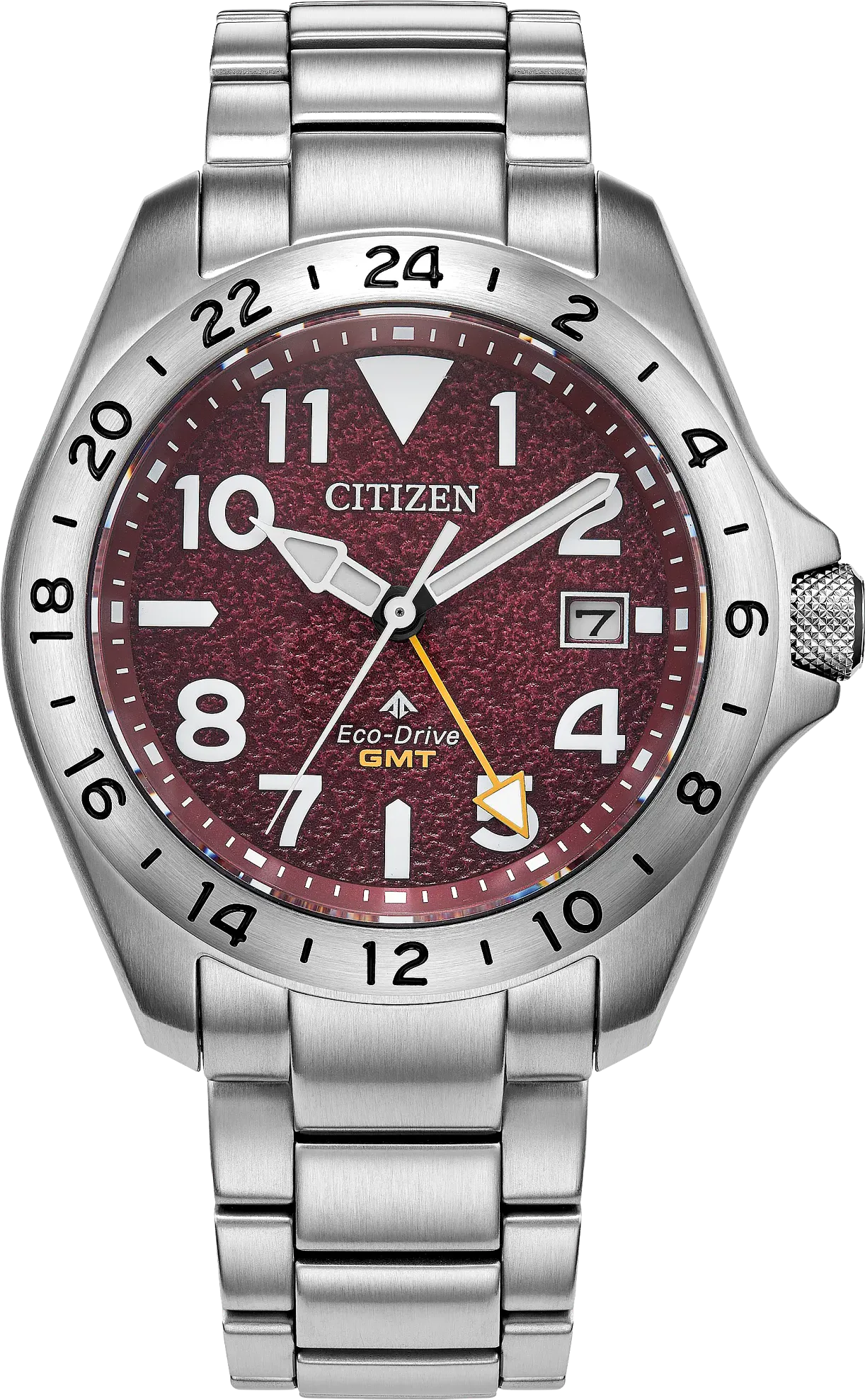 Citizen Promaster Land GMT — alternative to Islander Islander Babylon HV1000 Titanium Solar Field Watch with Black Dial #ISL-333