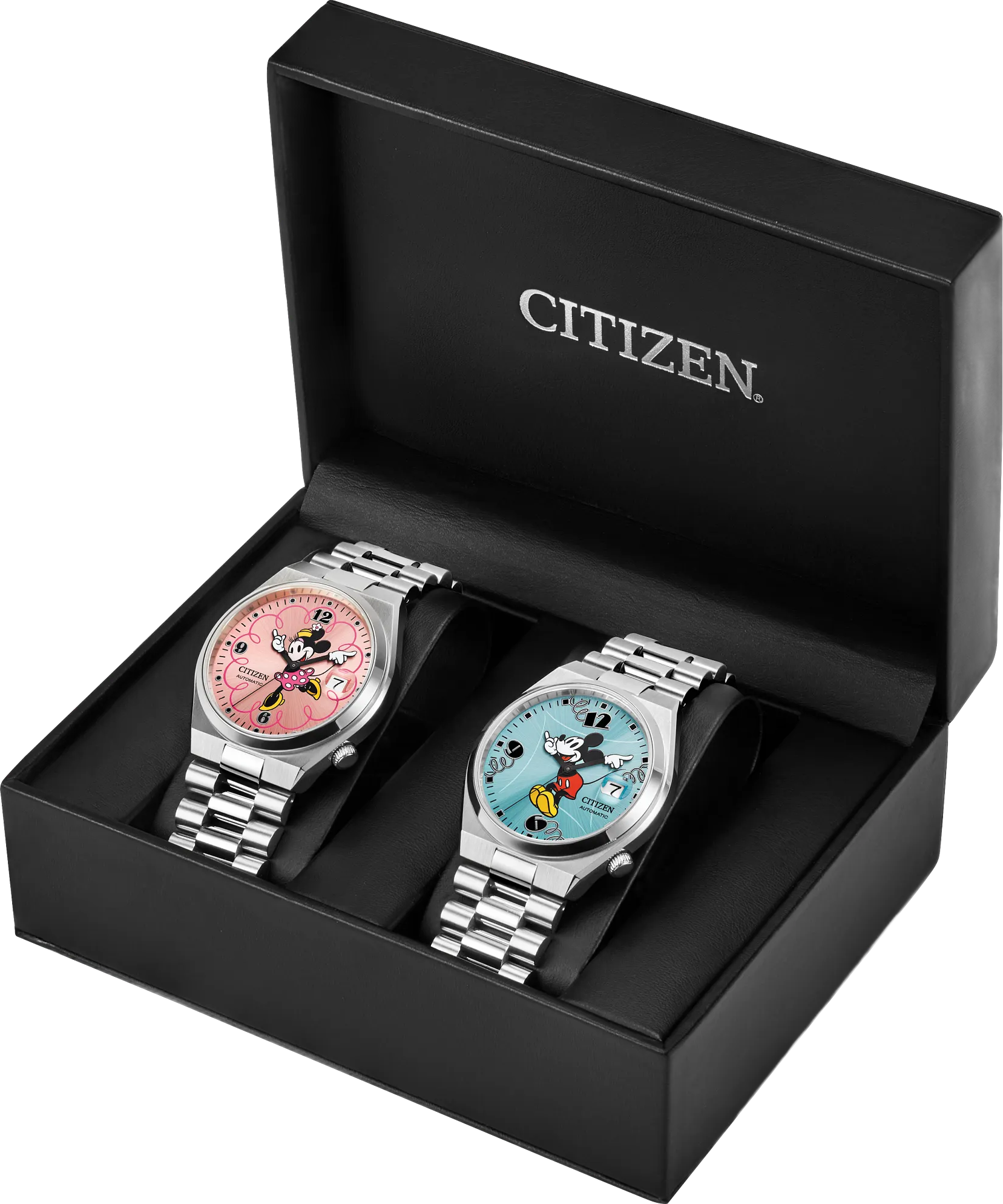 Citizen TSUYOSA Mickey Mouse and Minnie Mouse
