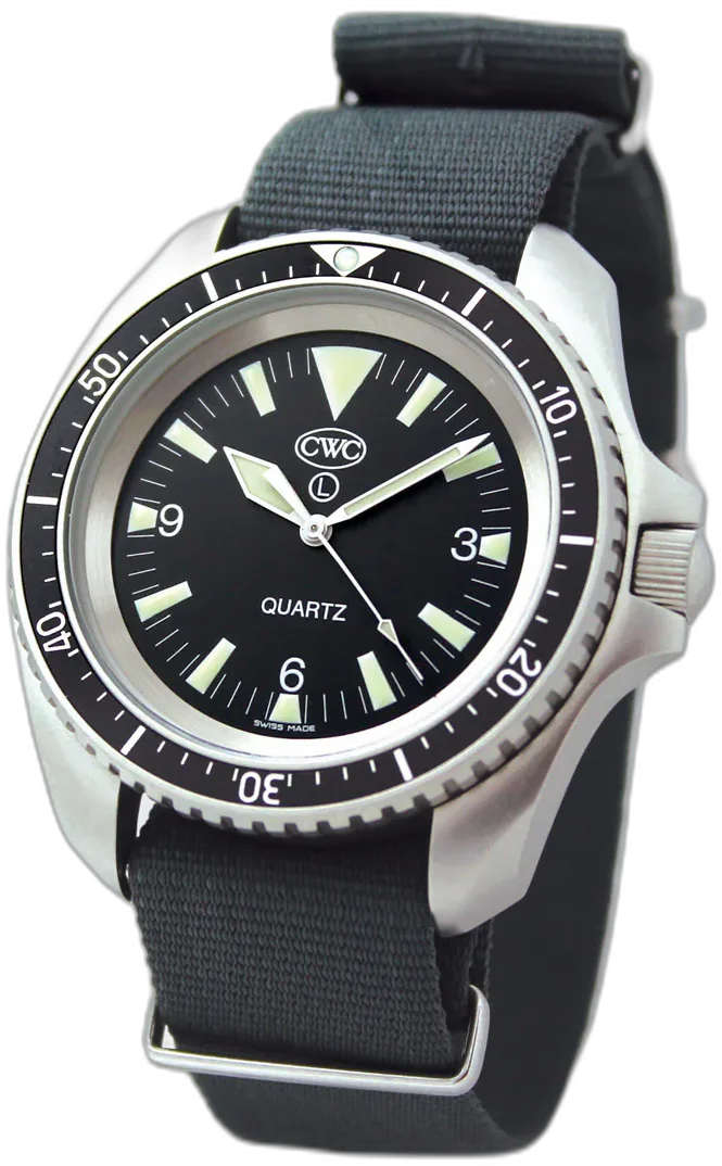 CWC Quartz Divers Watch Mk.2 Full Matte Case — alternative to CWC Tamar Quartz Divers Watch