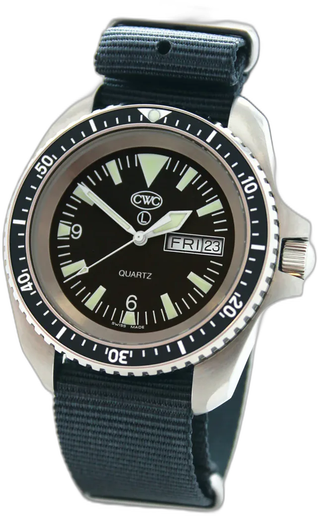 CWC RN Quartz Divers Watch Mk.2 Day/Date, Matte Top — alternative to CWC Quartz Divers Watch Mk.2 Full Matte Case