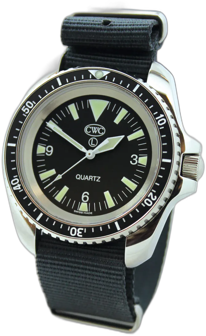CWC Quartz Divers Watch Mk.2 Polished Case — alternative to CWC Tamar Quartz Divers Watch